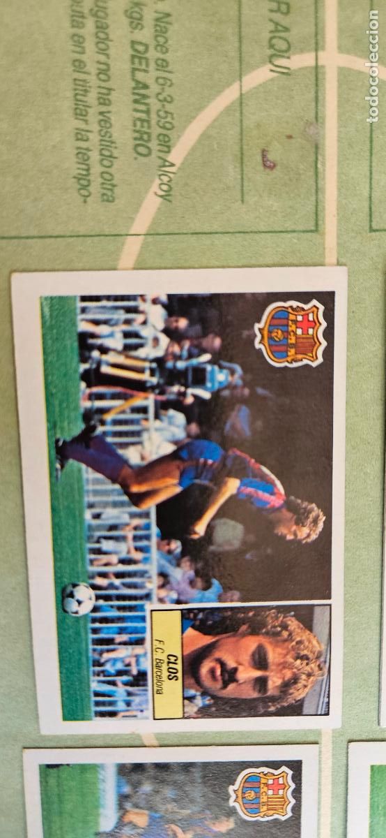 Fu&szlig;ball-Sticker: clos este barcelona 1984 1985 84 85