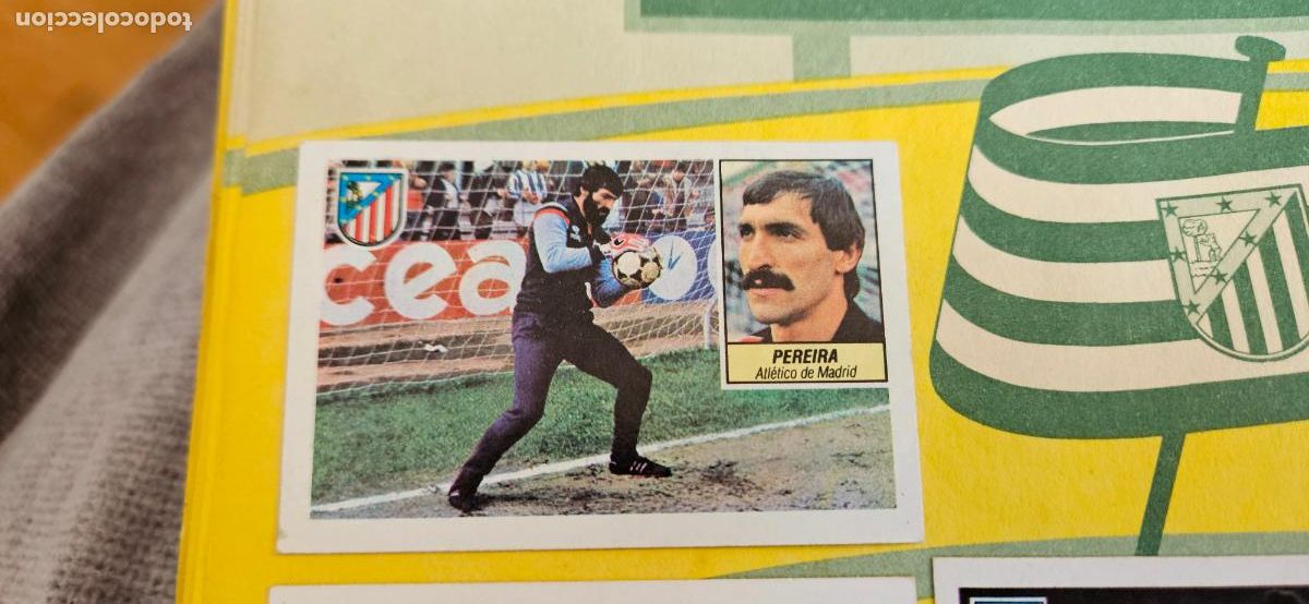Fu&szlig;ball-Sticker: pereira este atletico de madrid 1984 1985 84 85