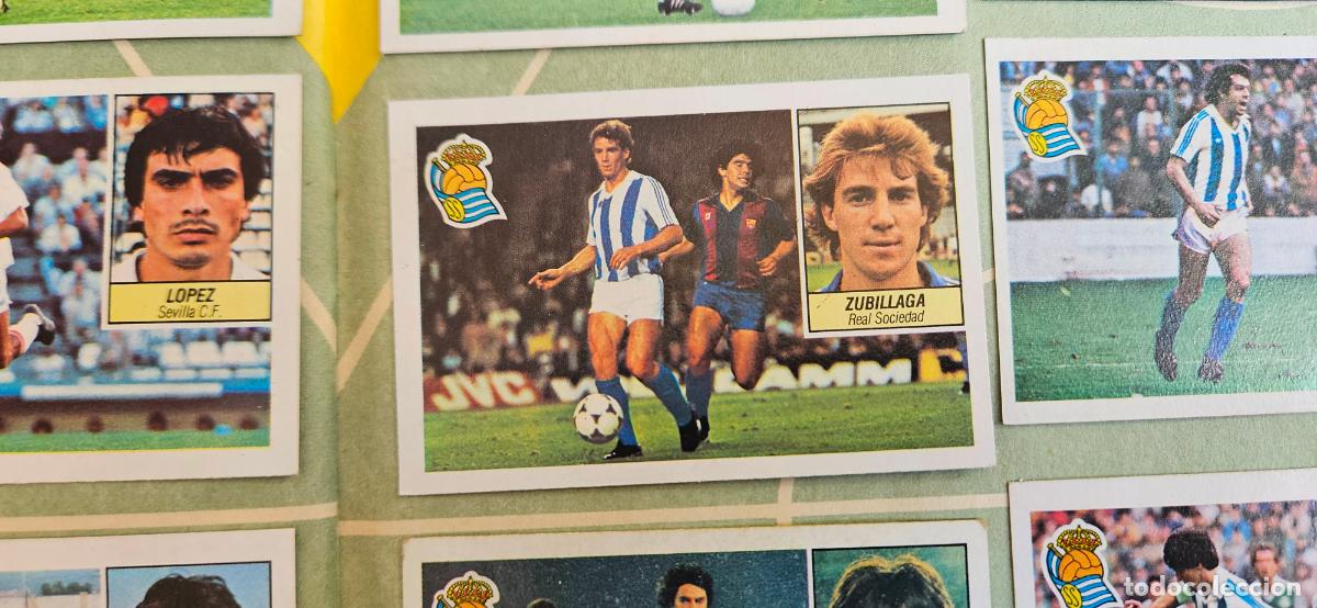 Cromos de F&uacute;tbol: zubillaga este real sociedad 1984 1985 84 85