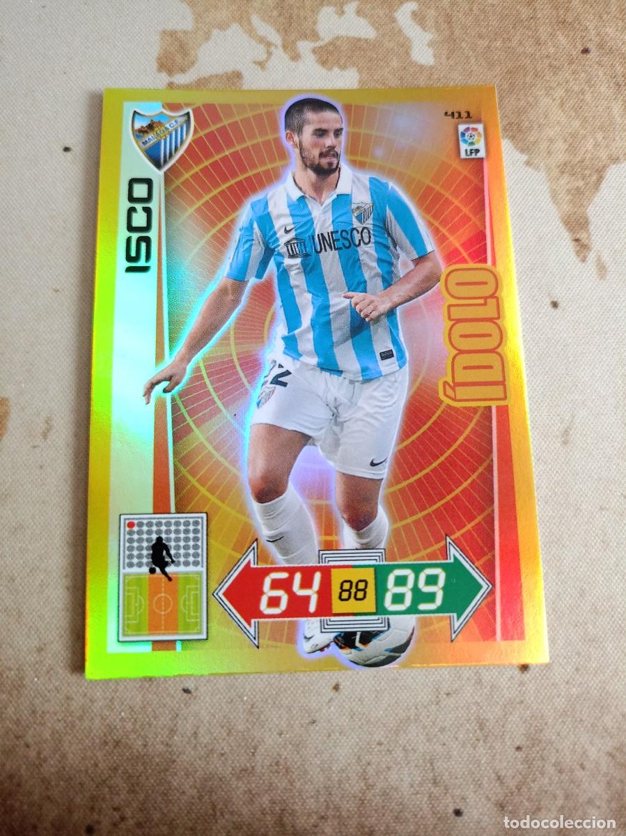 Cromos de F&uacute;tbol: &Iacute;dolo 411 ISCO Adrenalyn 2012-13