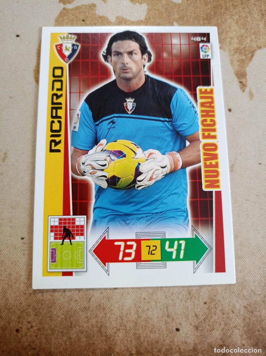 Cromos de Futebol: Nuevo Fichaje 484 RICARDO Adrenalyn 2012-13