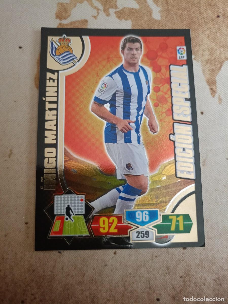 Cromos de Futebol: Edici&oacute;n Especial I&Ntilde;IGO MART&Iacute;NEZ Adrenalyn 2013-14