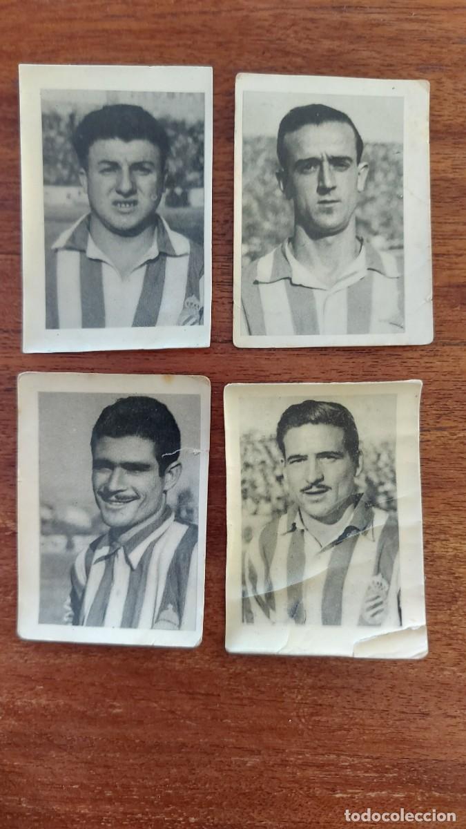 Figurine di Calcio: R.C.D. ESPA&Ntilde;OL - 4 cromos diferentes de GRAFOTO ( Gr&aacute;ficas Sierra ) - 1946/47 46/47 GRAFOTO