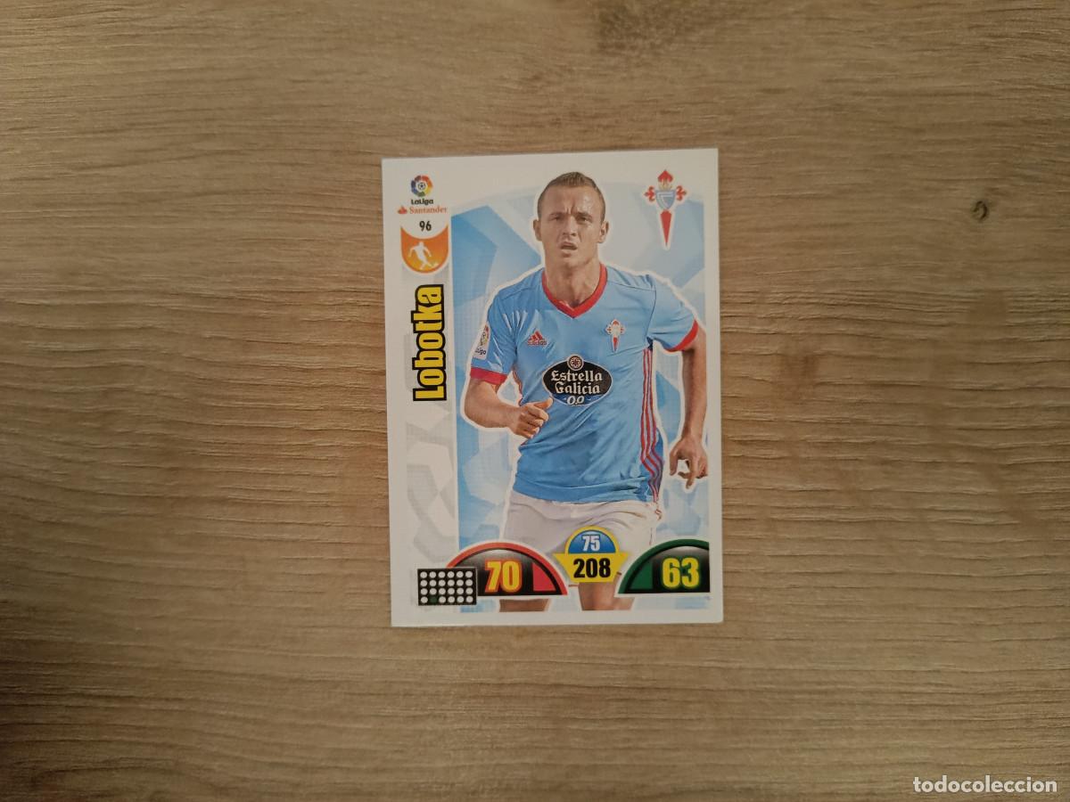 Fu&szlig;ball-Sticker: CROMO DE F&Uacute;TBOL PANINI ADRENALYN LOBOTKA 96 CELTA 17 18 2017 2018