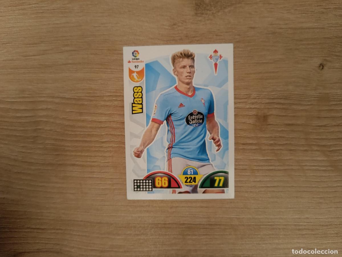Fu&szlig;ball-Sticker: CROMO DE F&Uacute;TBOL PANINI ADRENALYN WASS 97 CELTA 17 18 2017 2018