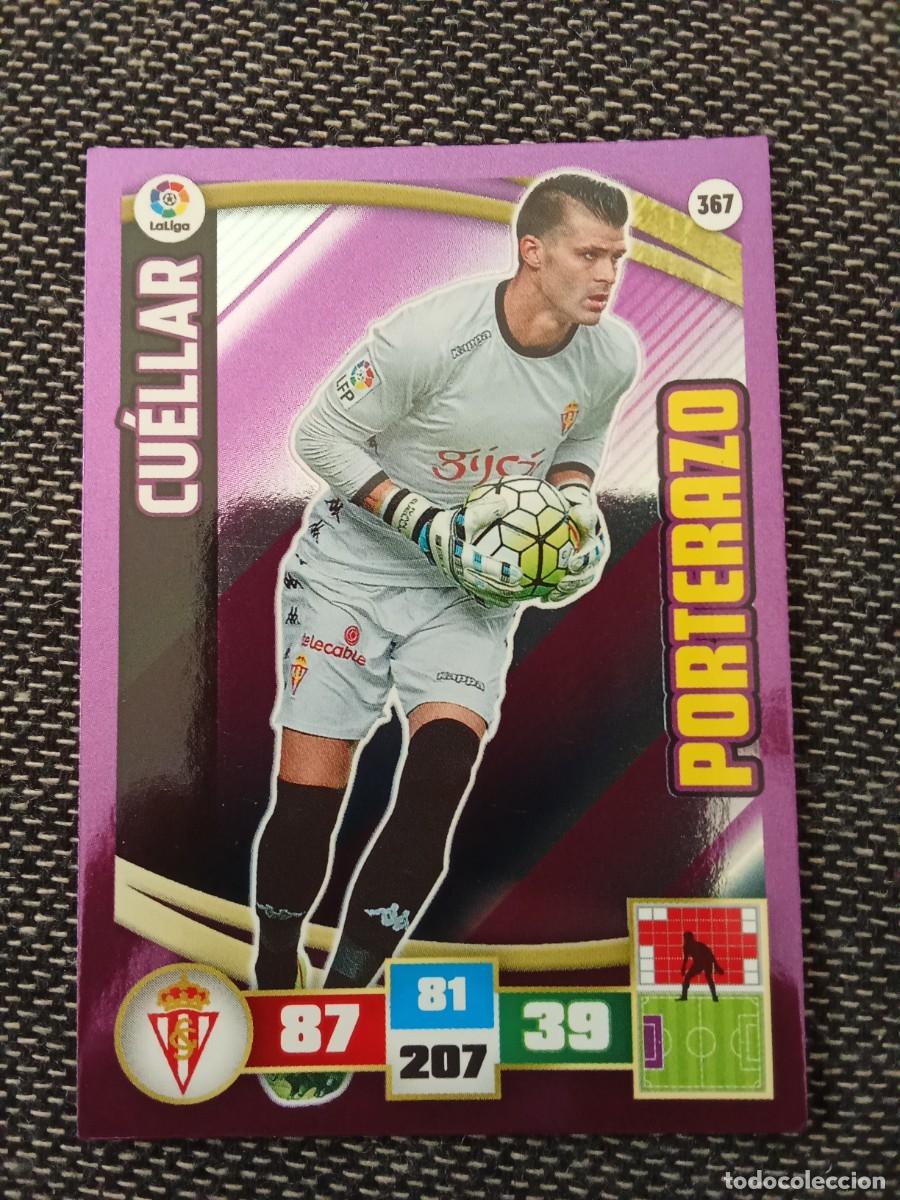Fu&szlig;ball-Sticker: 367 cuellar porterazo ADRENALYN 2016-17