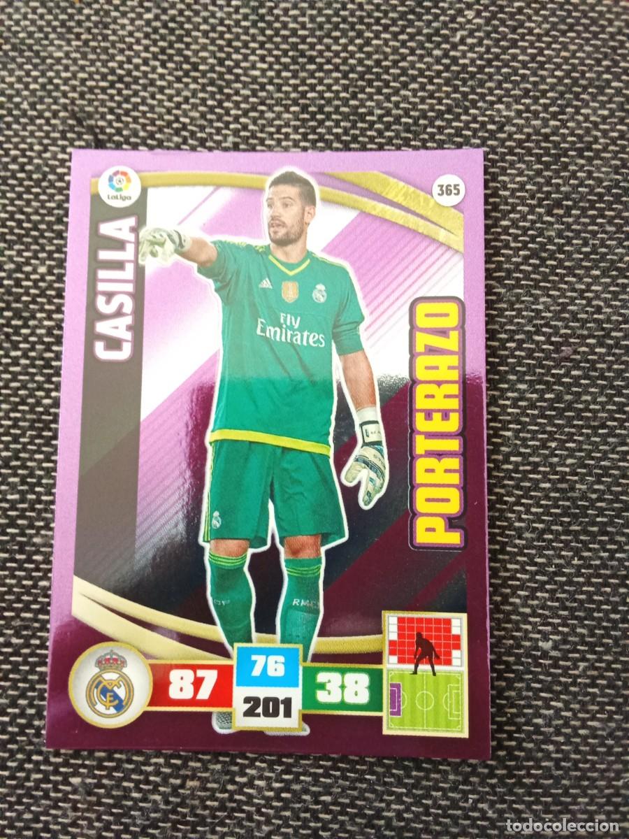 Fu&szlig;ball-Sticker: 365 casilla real Madrid porterazo ADRENALYN 2016-17