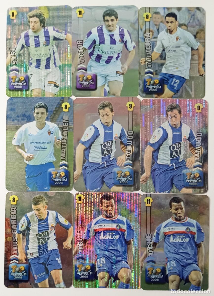 Cromos de F&uacute;tbol: REAL ZARAGOZA MATUZALEM N&ordm; 760 BRILLO LISO MUNDICROMO MC LIGA PLATINUM 2007 2008 07 08
