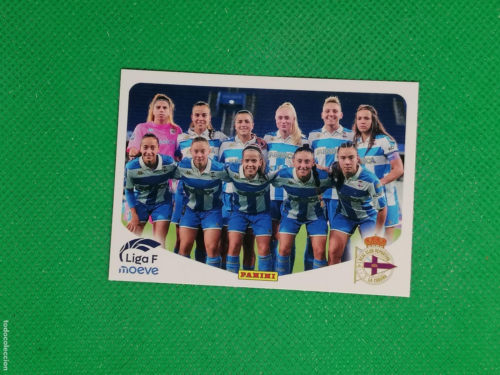 Cromos de F&uacute;tbol: 123 FORMACION PLANTILLA DEPORTIVO LA CORU&Ntilde;A ABANCA ⚽ PANINI LIGA FEMENINA F MOEVE 25 26 2025 2026 ⚽