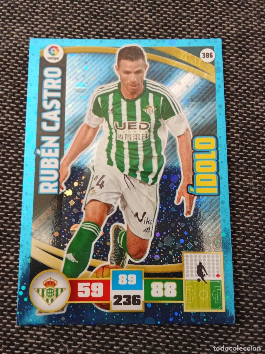 Cromos de Futebol: 386 Rub&eacute;n castro Betis &iacute;dolo ADRENALYN 2015-16