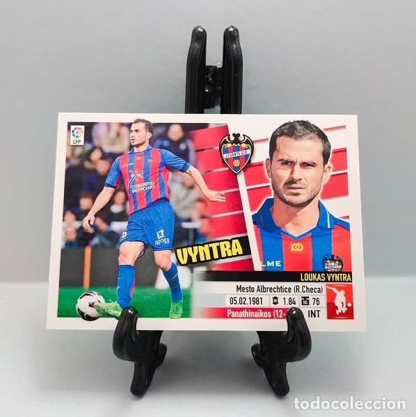 Fu&szlig;ball-Sticker: 6 LOUKAS VYNTRA LEVANTE UD CROMO LIGA EDICIONES ESTE 2013 2014 13 14 NUEVO NUNCA PEGADO