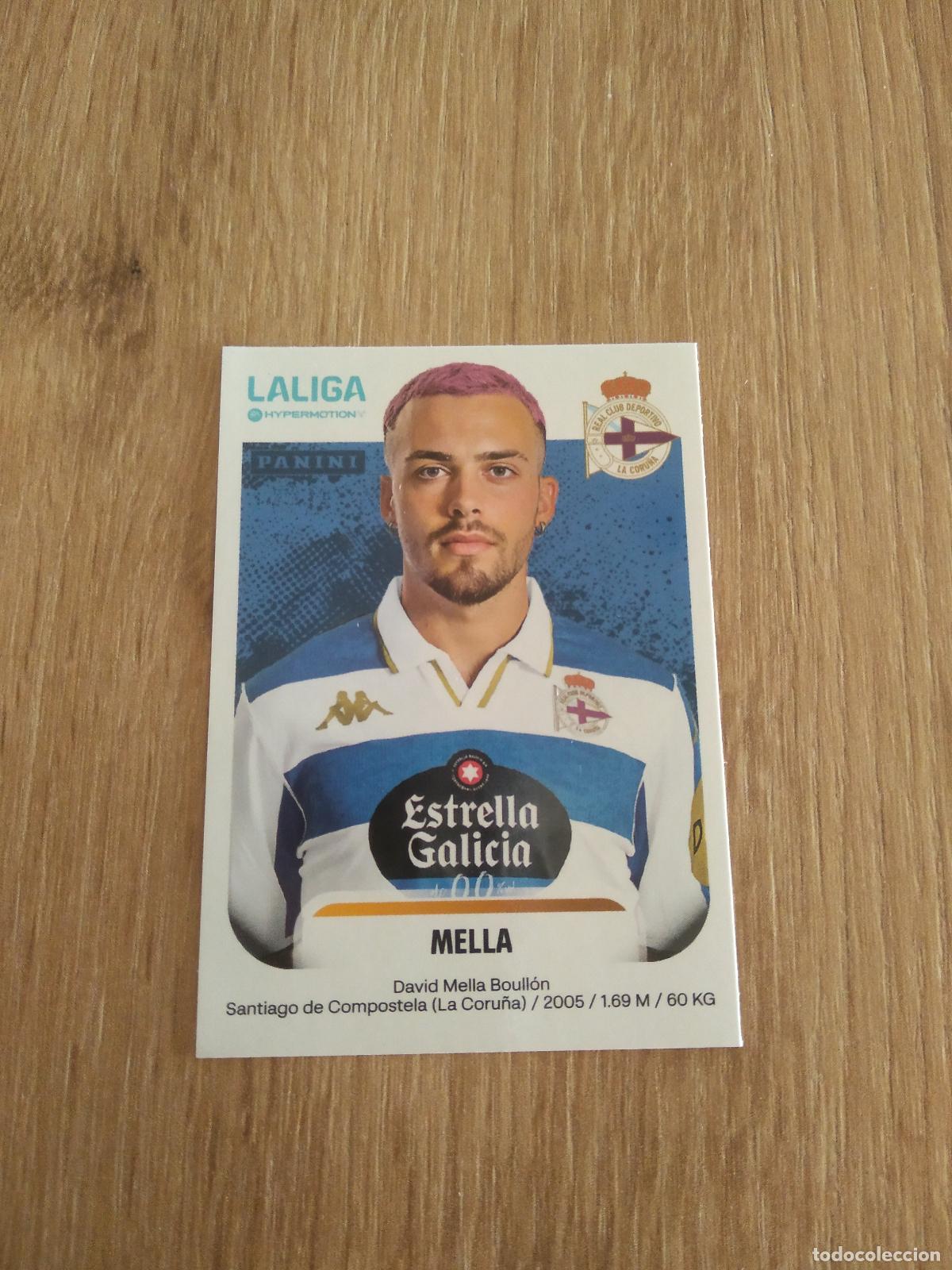 Figurine di Calcio: 187 MELLA DEPORTIVO CORU&Ntilde;A CROMO FUTBOL PANINI SEGUNDA 25-26 LIGA HYPERMOTION 2025-2026