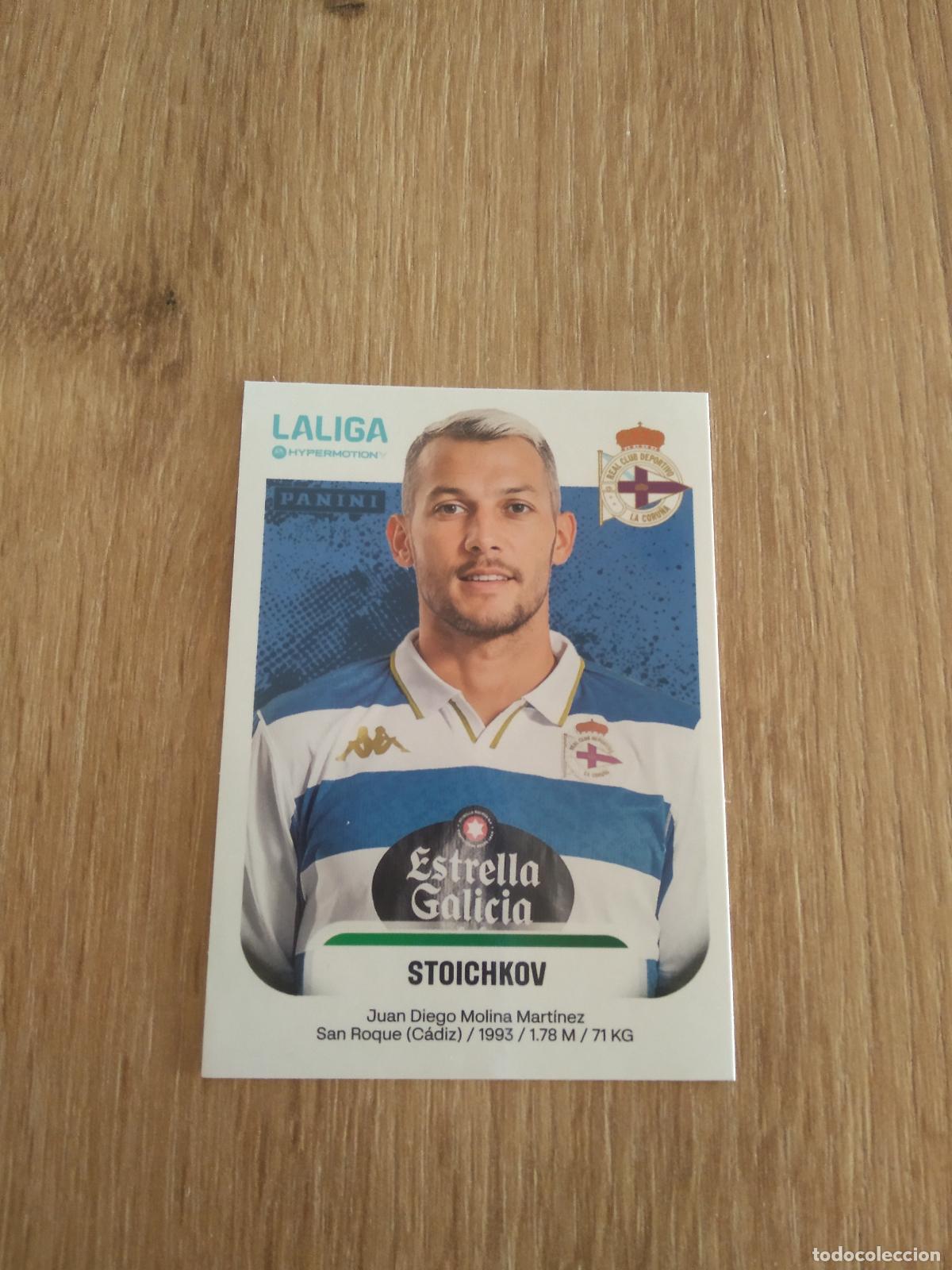 Cromos de f&uacute;tbol: 189B 189 B STOICHKOV DEPORTIVO CORU&Ntilde;A CROMO FUTBOL PANINI 25-26 LIGA HYPERMOTION 2025-2026