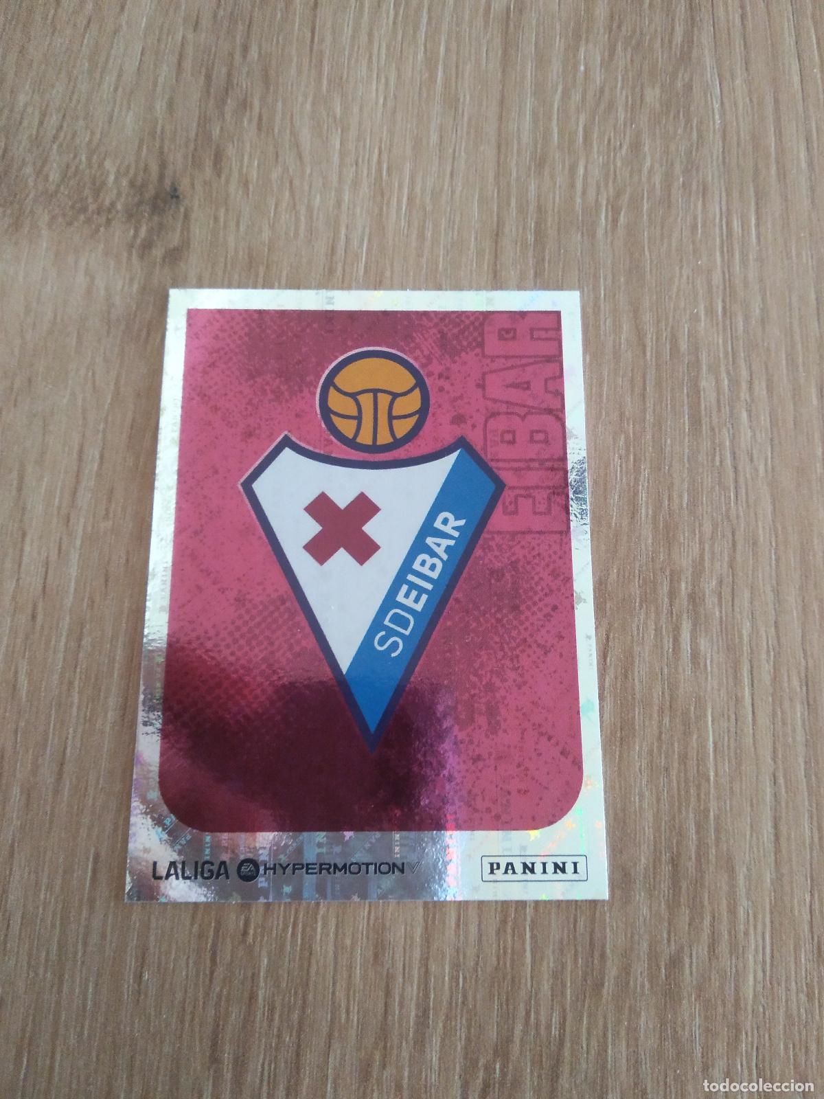 Figurine di Calcio: 192 ESCUDO EIBAR CROMO FUTBOL PANINI SEGUNDA DIVISION 25-26 LIGA HYPERMOTION 2025-2026