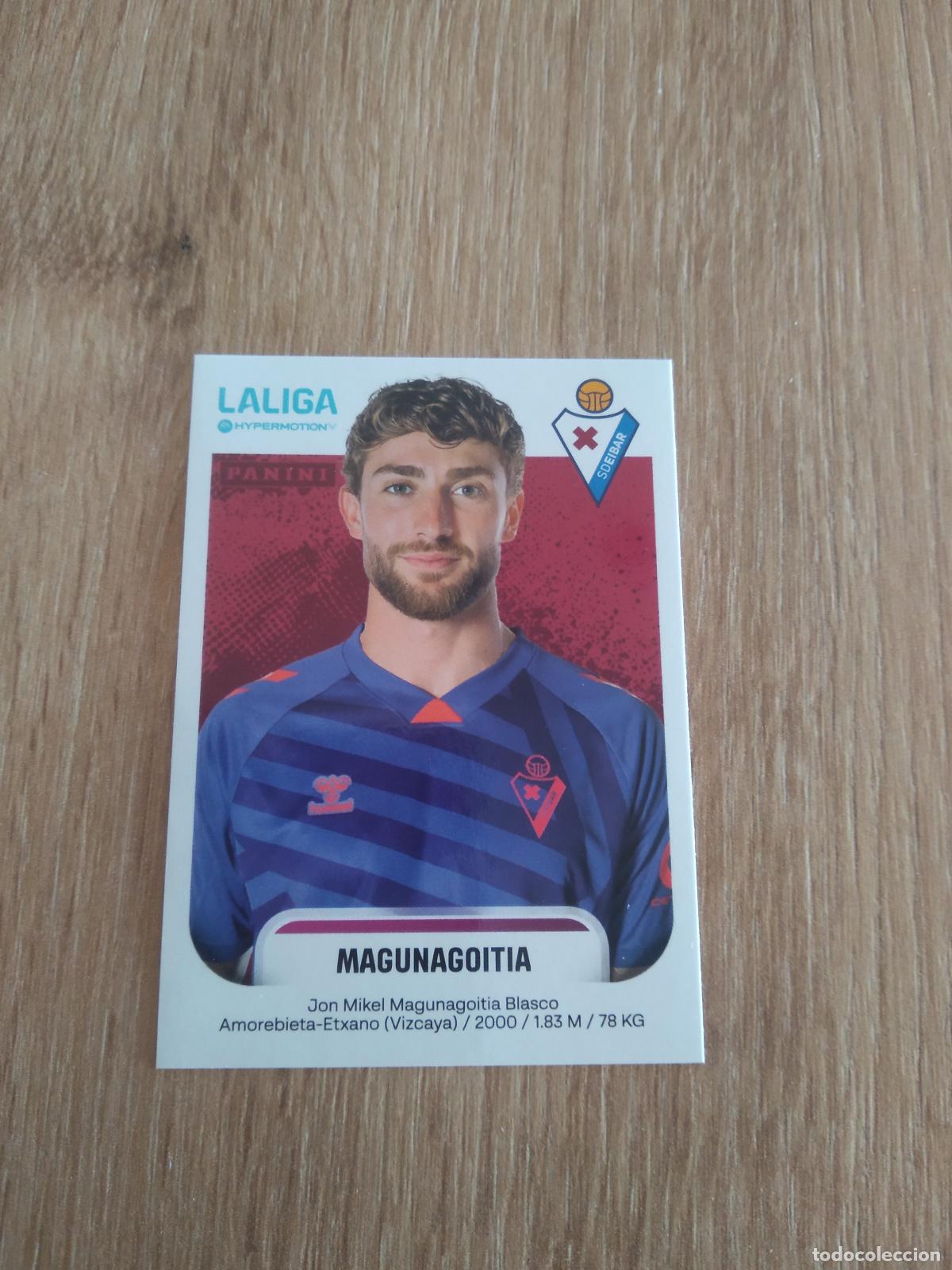 Fu&szlig;ball-Sticker: 194 MAGUNAGOITIA EIBAR CROMO FUTBOL PANINI SEGUNDA DIVISION 25-26 LIGA HYPERMOTION 2025-2026