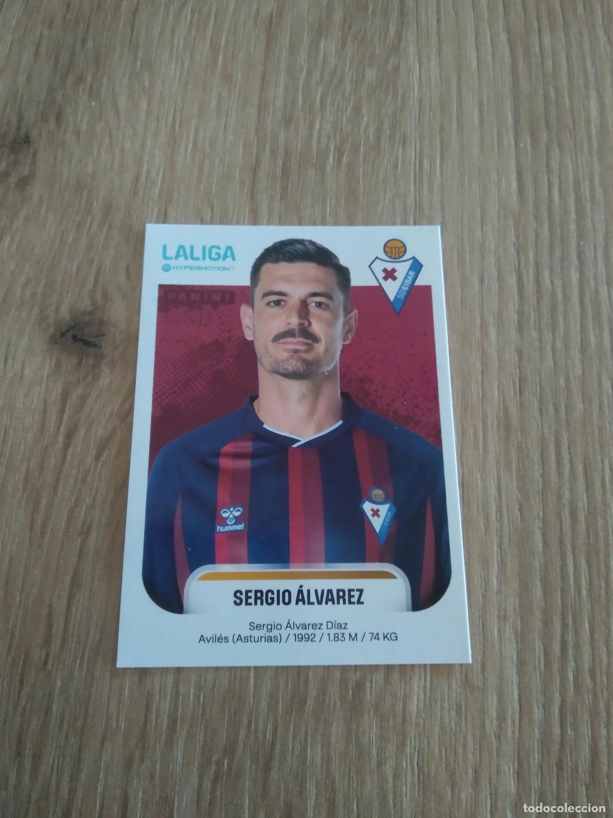 Fu&szlig;ball-Sticker: 204 SERGIO ALVAREZ EIBAR CROMO FUTBOL PANINI SEGUNDA DIVISION 25-26 LIGA HYPERMOTION 2025-2026