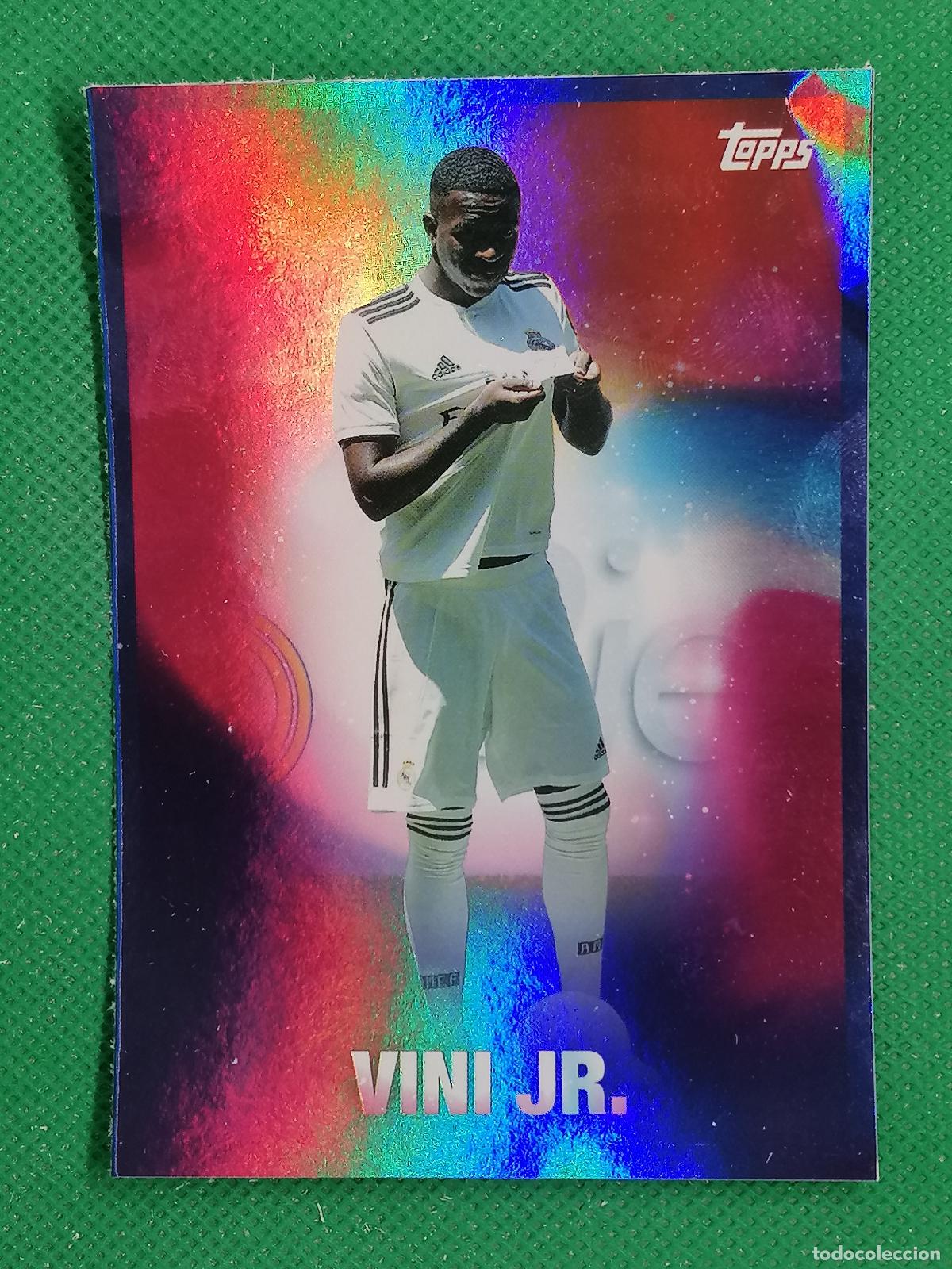 Cromos de Futebol: 117 VINI JR LOS GALACTICOS GRAN TAMA&Ntilde;O ⚽ TOPPS REAL MADRID STICKERS 2025 2026 25 26 ⚽