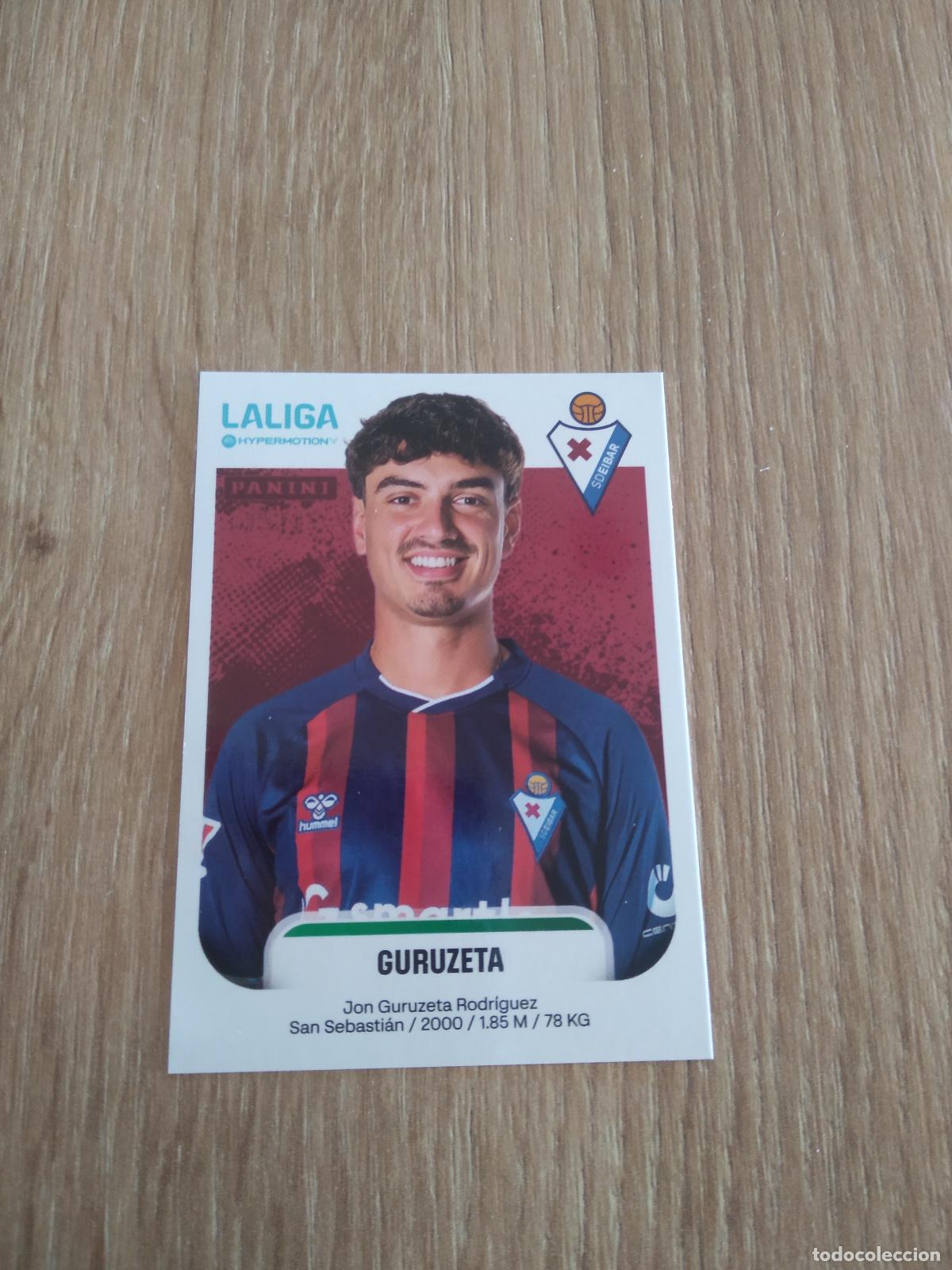 Fu&szlig;ball-Sticker: 207 GURUZETA EIBAR CROMO FUTBOL PANINI SEGUNDA DIVISION 25-26 LIGA HYPERMOTION 2025-2026