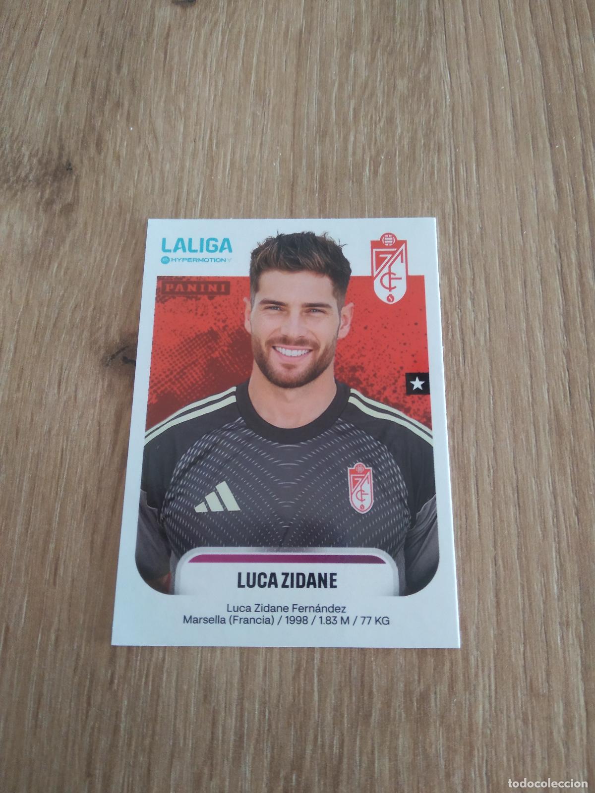 Cromos de f&uacute;tbol: 213 LUCA ZIDANE GRANADA CROMO FUTBOL PANINI SEGUNDA DIVISION 25-26 LIGA HYPERMOTION 2025-2026