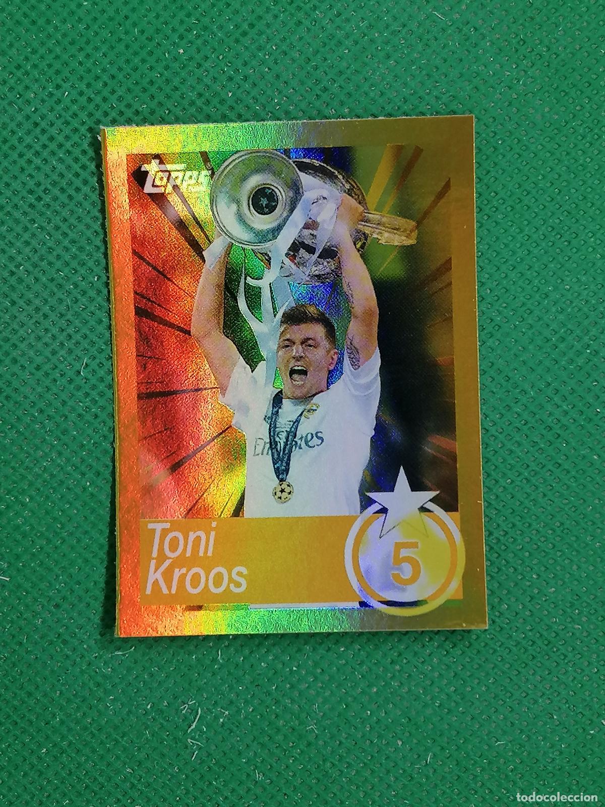 Cromos de F&uacute;tbol: 134 TONI KROOS LA DECIMOQUINTA ⚽ TOPPS REAL MADRID STICKERS 2025 2026 25 26 ⚽
