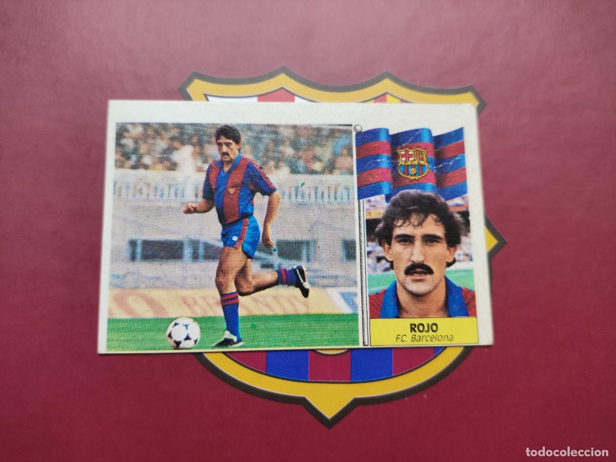 Cromos de Futebol: Rojo Barcelona Ediciones Este 86-87 RECUPERADO