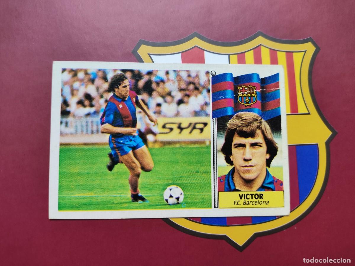Figurine di Calcio: V&iacute;ctor Barcelona Ediciones Este 86-87 RECUPERADO