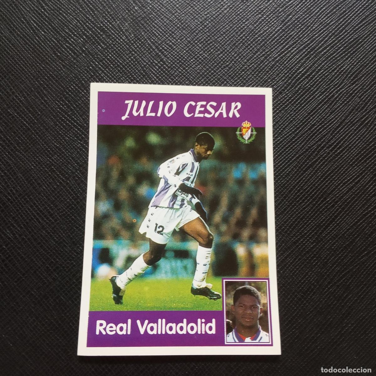 Cromos de F&uacute;tbol: 102 JULIO CESAR VALLADOLID PANINI 1997 1998 CROMO FUTBOL LIGA 97 98 - SIN PEGAR - A203 PG451
