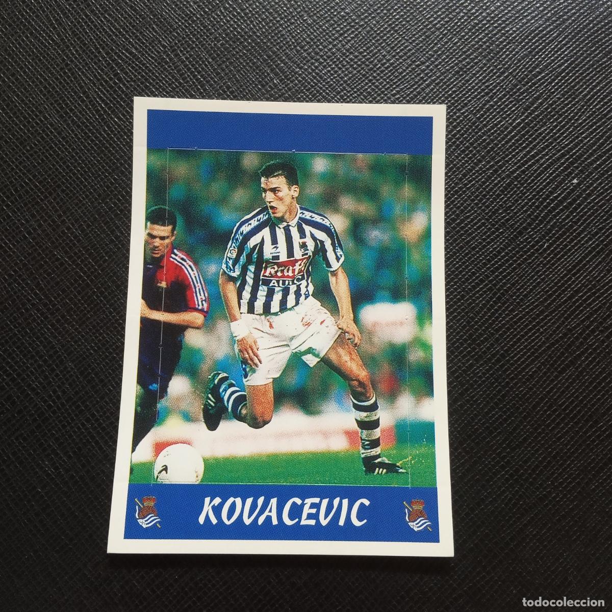 Cromos de F&uacute;tbol: KOVACEVIC REAL SOCIEDAD PANINI 1997 1998 CROMO FUTBOL LIGA 97 98 - SIN PEGAR - A203 PG469