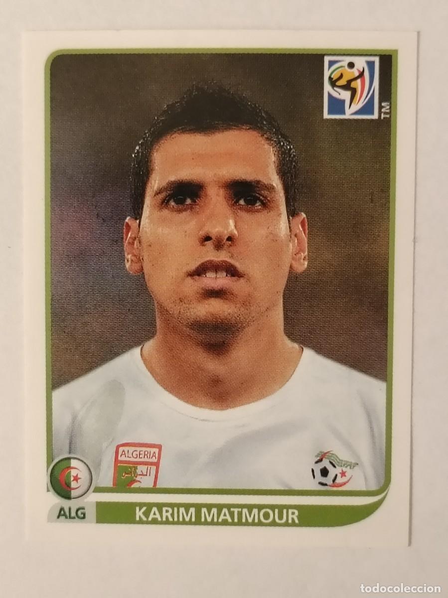Fu&szlig;ball-Sticker: #235 KARIM MATMOUR ARGELIA MUNDIAL SUDAFRICA 2010 PANINI