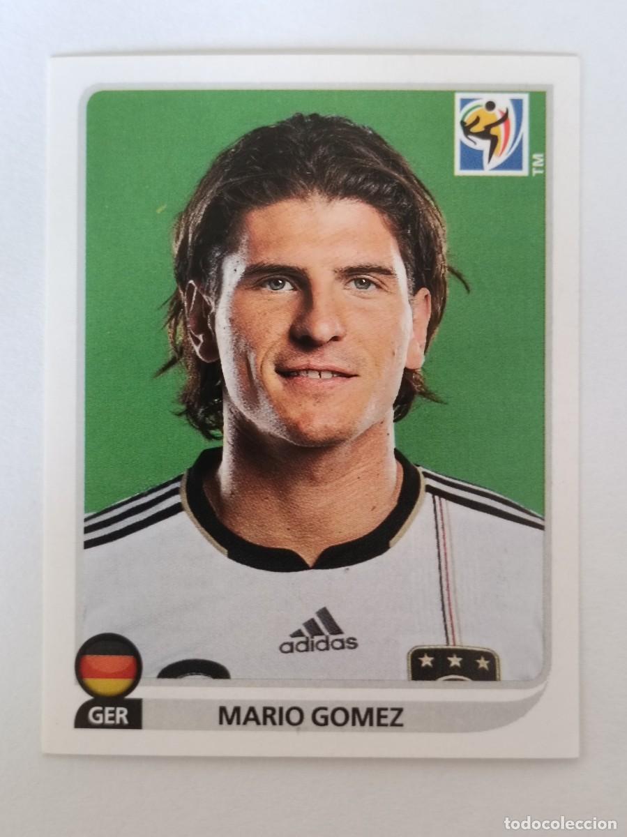 Cromos de f&uacute;tbol: #276 MARIO GOMEZ ALEMANIA MUNDIAL SUDAFRICA 2010 PANINI