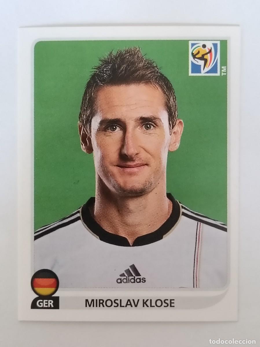 Cromos de f&uacute;tbol: #275 MIROSLAV KLOSE ALEMANIA MUNDIAL SUDAFRICA 2010 PANINI