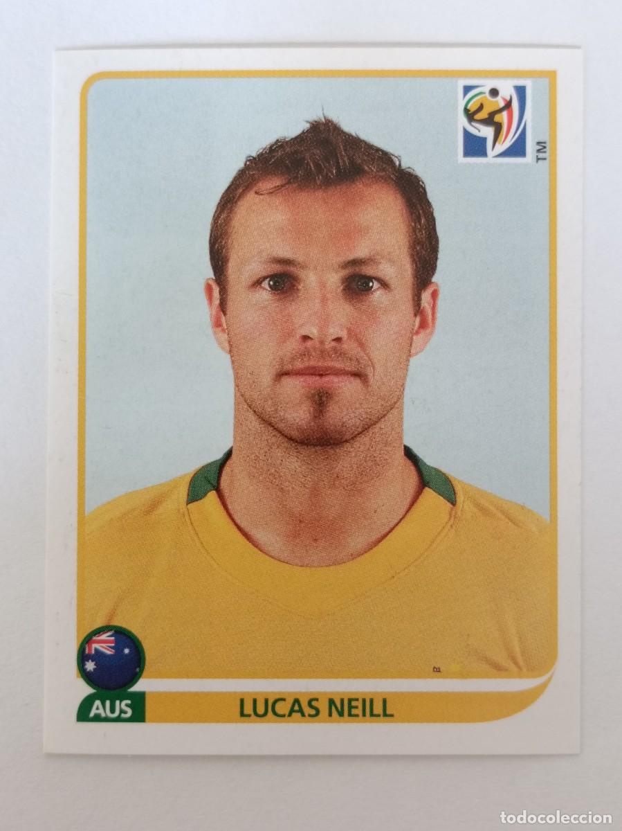 Cromos de f&uacute;tbol: #281 LUCAS NEILL AUSTRALIA MUNDIAL SUDAFRICA 2010 PANINI