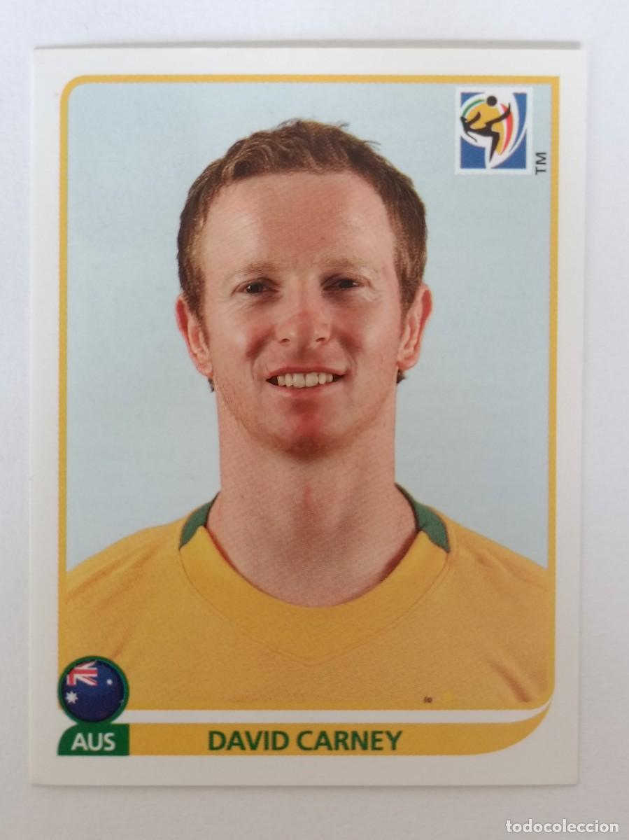 Cromos de f&uacute;tbol: #284 DAVID CARNEY AUSTRALIA MUNDIAL SUDAFRICA 2010 PANINI