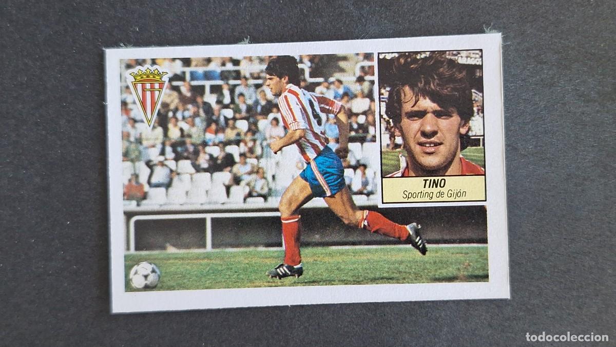 Cromos de F&uacute;tbol: L3 TINO SPORTING DE GIJON LIGA ESTE 1984 1985 84 85 RECUPERADO DESPEGADO
