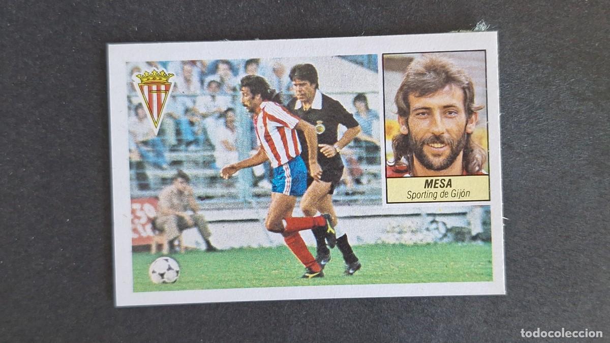 Cromos de F&uacute;tbol: L3 MESA SPORTING DE GIJON LIGA ESTE 1984 1985 84 85 RECUPERADO DESPEGADO