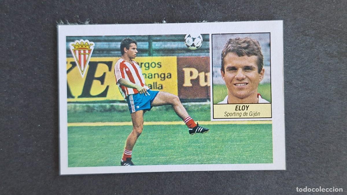 Cromos de F&uacute;tbol: L3 ELOY SPORTING DE GIJON LIGA ESTE 1984 1985 84 85 RECUPERADO DESPEGADO