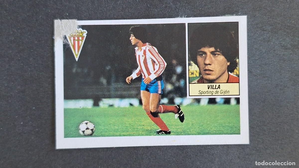 Cromos de F&uacute;tbol: L3 VILLA SPORTING DE GIJON LIGA ESTE 1984 1985 84 85 RECUPERADO DESPEGADO