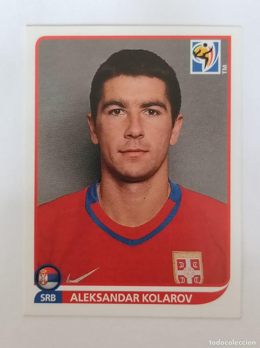 Cromos de f&uacute;tbol: #304 ALEKSANDAR KOLAROV SERBIA MUNDIAL SUDAFRICA 2010 PANINI