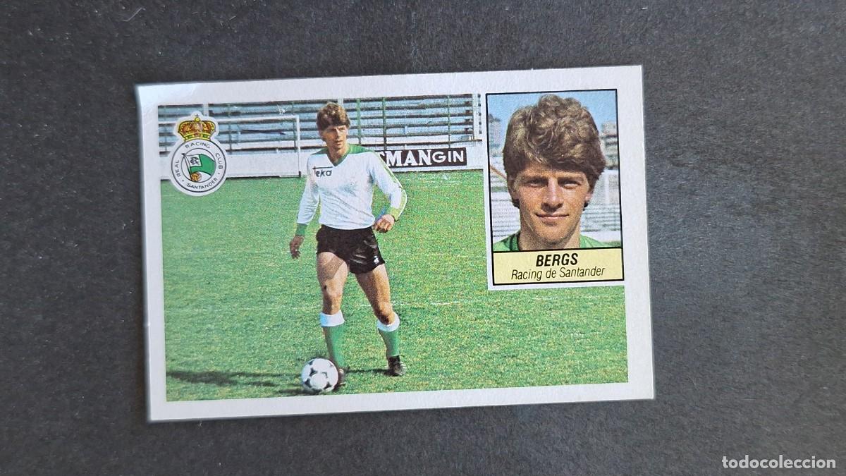 Figurine di Calcio: L3 BERGS RACING DE SANTANDER LIGA ESTE 1984 1985 84 85 RECUPERADO DESPEGADO