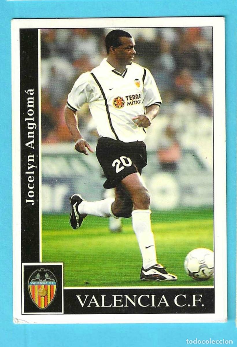 Cromos de f&uacute;tbol: ANGLOMA - VALENCIA - LIGA 2001-02 - MUNDI CROMO N&ordm; 89