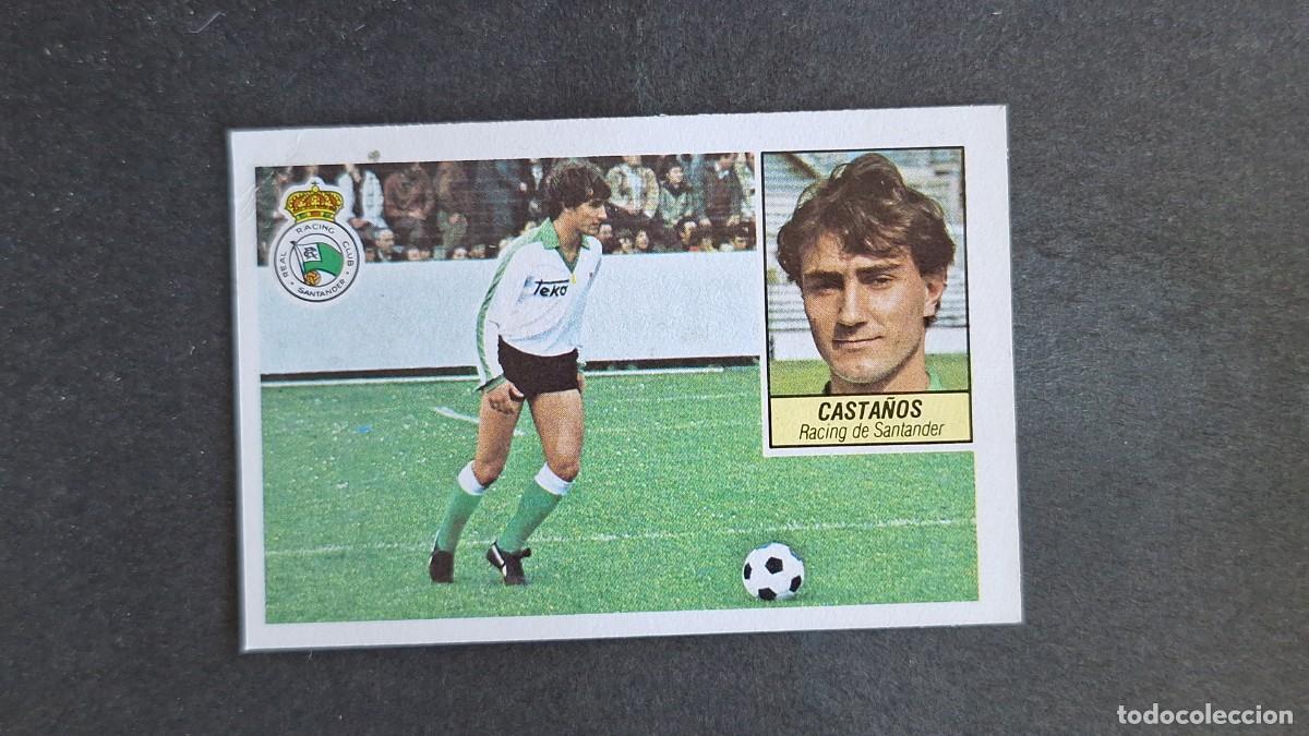 Football Stickers: L3 CASTA&Ntilde;OS RACING DE SANTANDER LIGA ESTE 1984 1985 84 85 RECUPERADO DESPEGADO