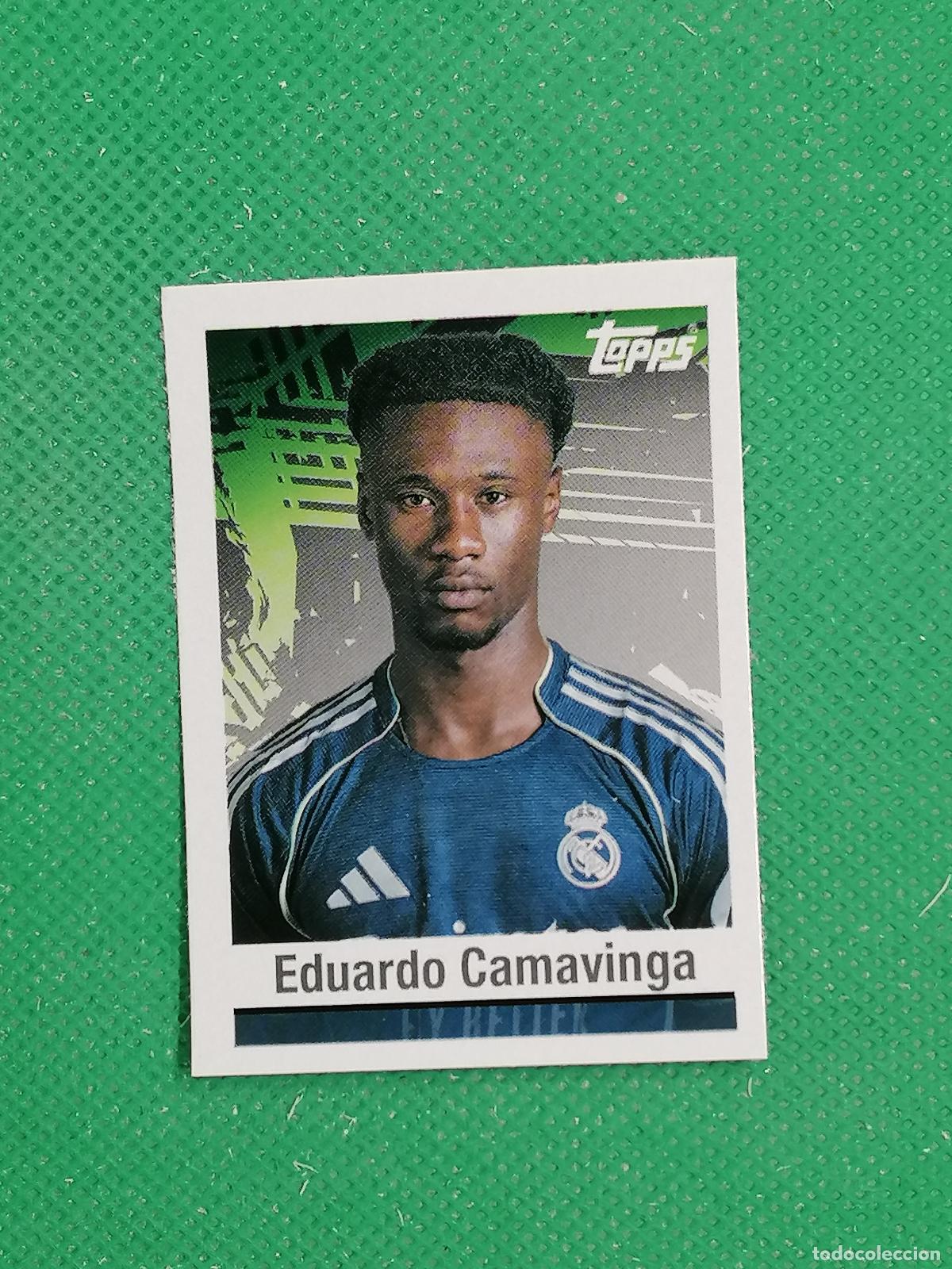 Figurine di Calcio: 54 EDUARDO CAMAVINGA LOS BLANCOS LEGACY ⚽ TOPPS REAL MADRID STICKERS 2025 2026 25 26 ⚽