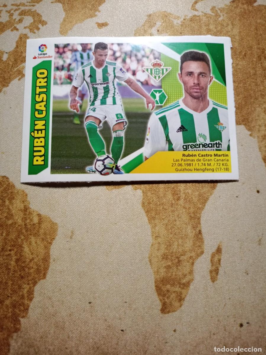 Fu&szlig;ball-Sticker: Mercado de invierno 12 RUB&Eacute;N CASTRO Liga este 2017-18