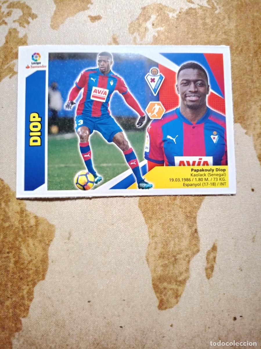 Fu&szlig;ball-Sticker: Mercado de invierno 17 DIOP Liga este 2017-18