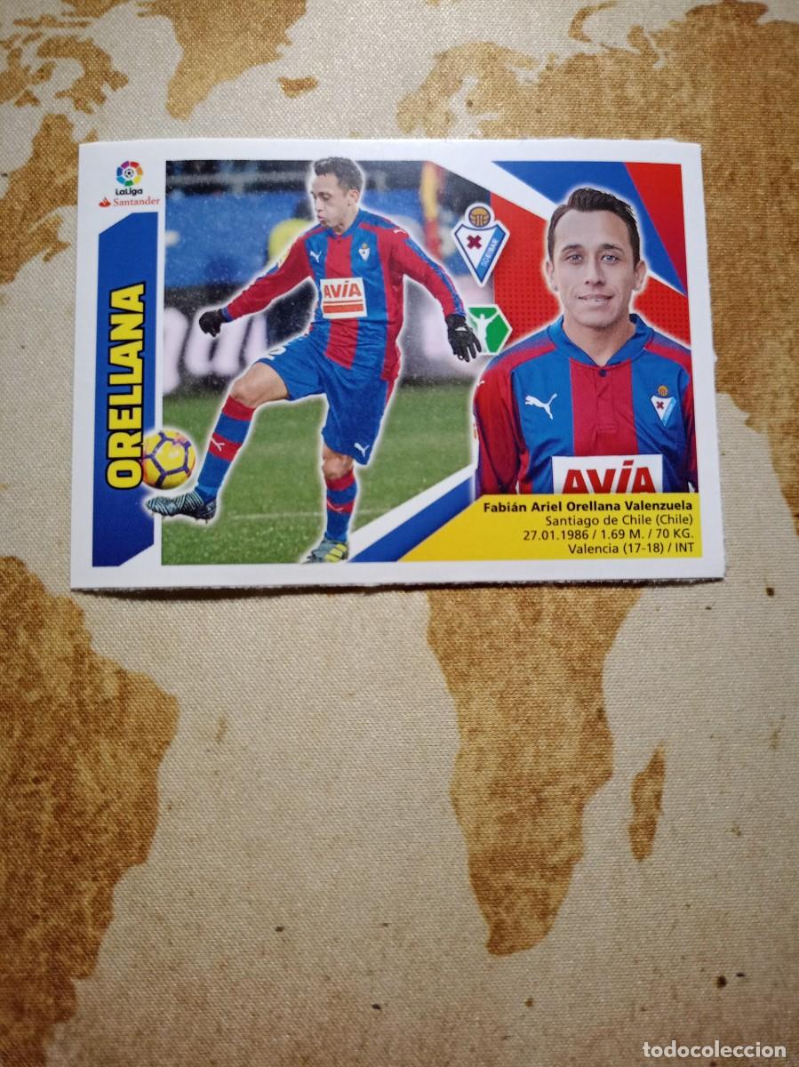 Fu&szlig;ball-Sticker: Mercado de invierno 18 ORELLANA Liga este 2017-18