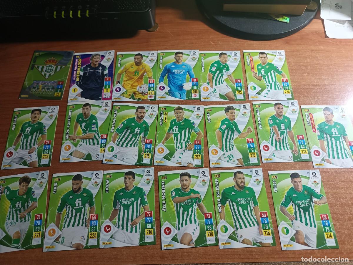 Figurine di Calcio: 19 CARTA DEL REAL BETIS 2021 2022 ADRENALYN