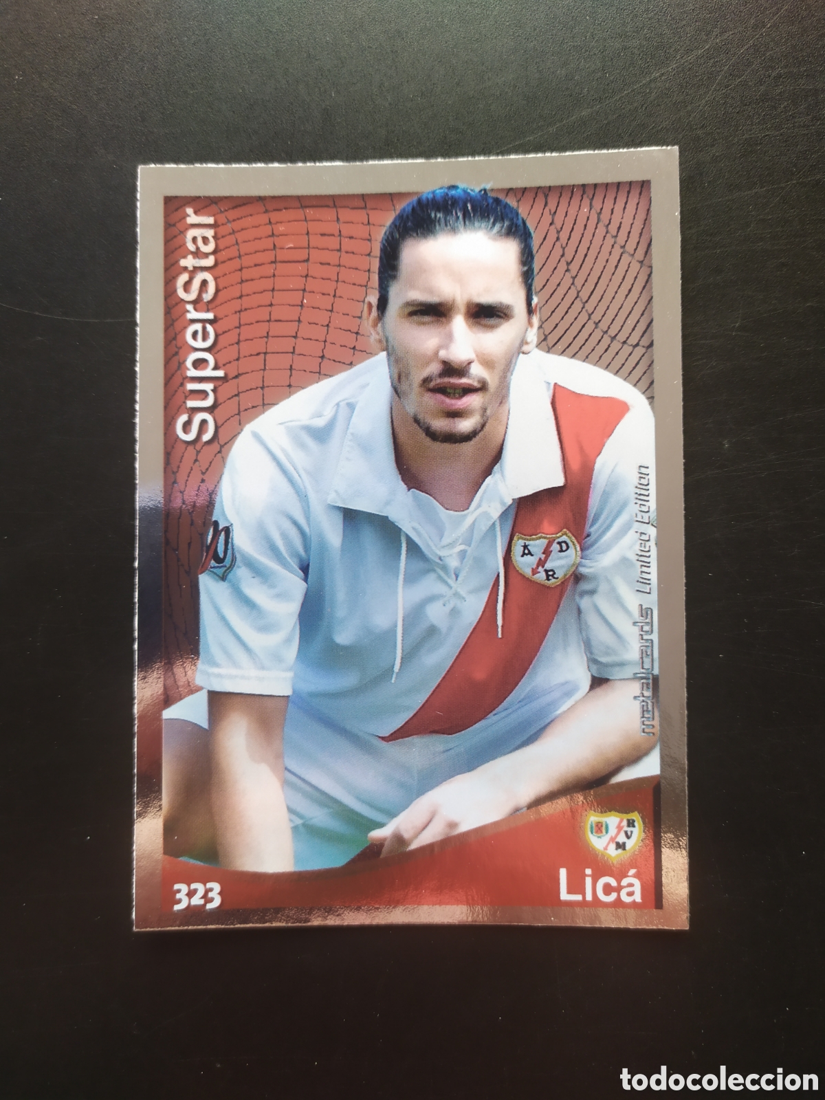 Cromos de F&uacute;tbol: Mundicromo fichas Liga 2014 2015 14 15 Lica superstar metalcards limited n&deg; 323 Rayo Vallecano