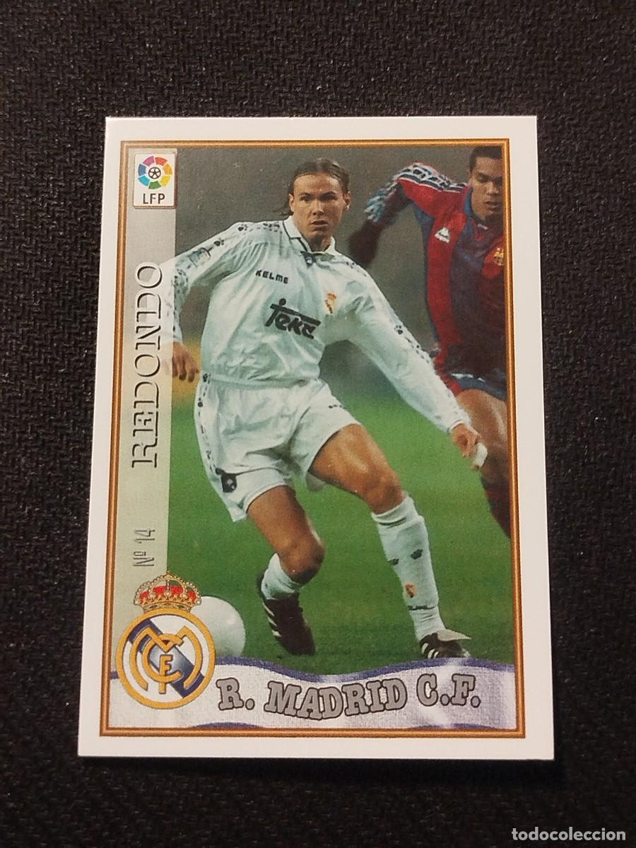 Cromos de F&uacute;tbol: 14. Fernando Redondo (Real Madrid) Mundicromo - Las Fichas de la Liga 97-98