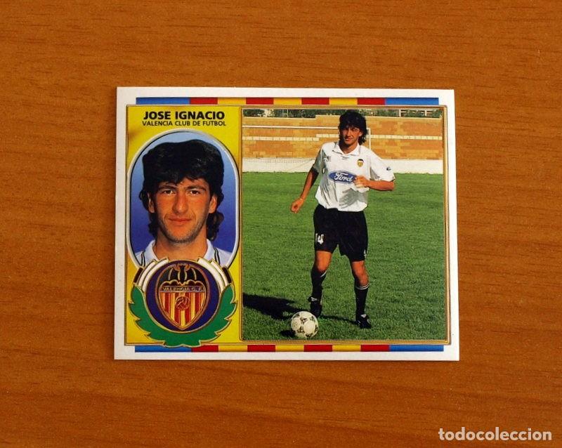 Cromos de F&uacute;tbol: Valencia - Jos&eacute; Ignacio - Ediciones Este Liga 1996-1997, 96-97 - Nunca pegado