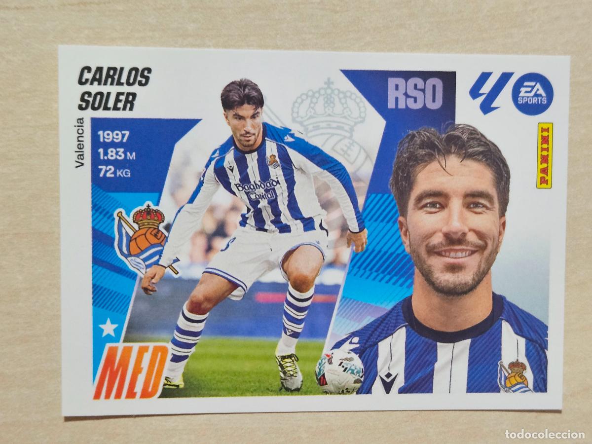 Cromos de F&uacute;tbol: 57 CARLOS SOLER ( FICHAJE ) - REAL SOCIEDAD - EDICIONES ESTE 2025-26 - 25/26 (NUEVO)